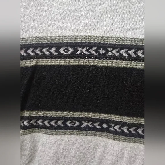 Free People Black and White Striped Cowl Neck Sweater - Picture 5 of 11